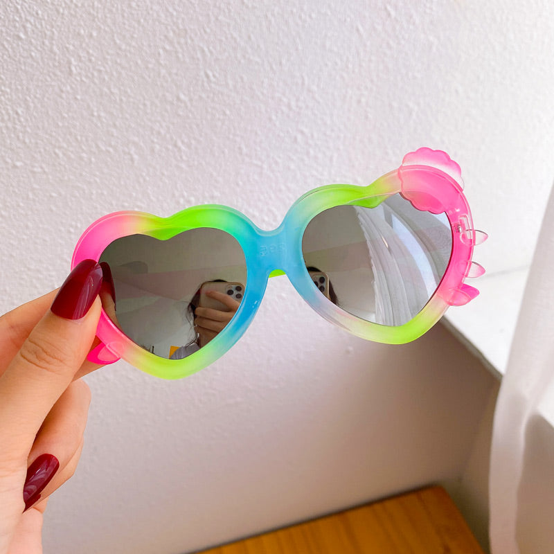 Kid Cute Gradient Cartoon Bear Cat Rabbit Sunglasses UV Protection Fashion Eyewear