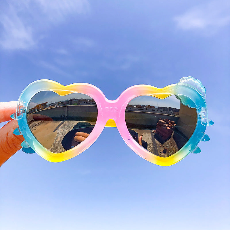 Kid Cute Gradient Cartoon Bear Cat Rabbit Sunglasses UV Protection Fashion Eyewear