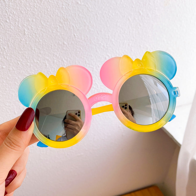 Kid Cute Gradient Cartoon Bear Cat Rabbit Sunglasses UV Protection Fashion Eyewear