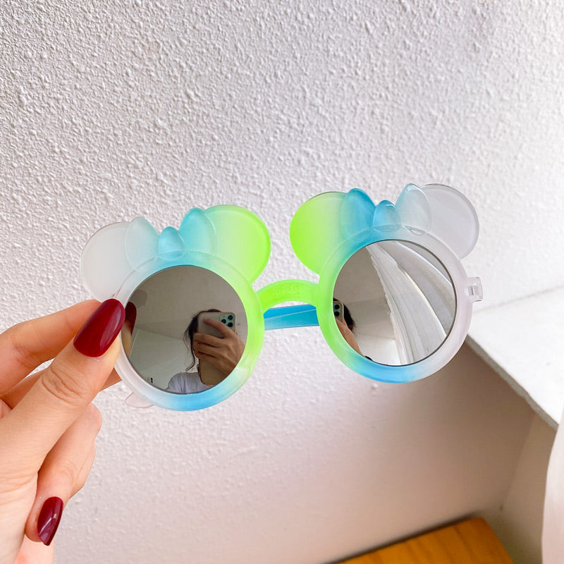 Kid Cute Gradient Cartoon Bear Cat Rabbit Sunglasses UV Protection Fashion Eyewear