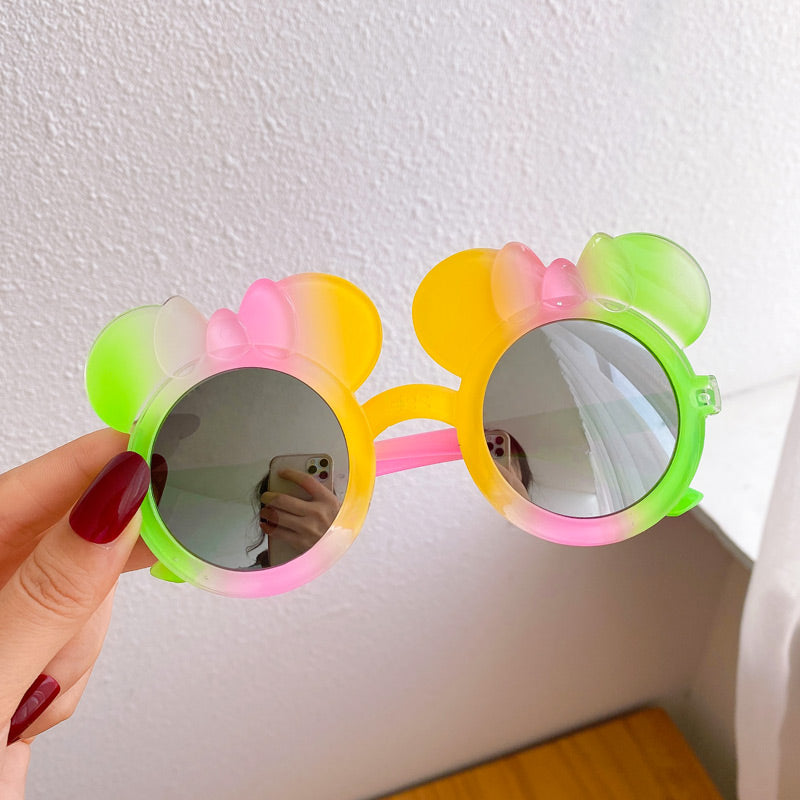 Kid Cute Gradient Cartoon Bear Cat Rabbit Sunglasses UV Protection Fashion Eyewear