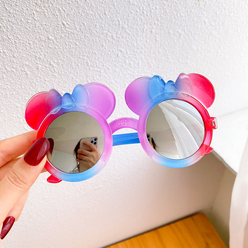 Kid Cute Gradient Cartoon Bear Cat Rabbit Sunglasses UV Protection Fashion Eyewear