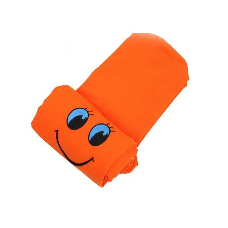 Kids Girls Cartoon Smiley Sock Dance Tights Pantyhose Stocking