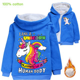 Kids Coat Unicorn Boys Girl Jacket  Animal Horse Chaqueta Fashion Coat