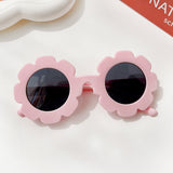 Kids Baby Round Flower Sunglasses Shades Glasses UV400 Eyewear