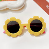 Kids Baby Round Flower Sunglasses Shades Glasses UV400 Eyewear
