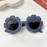 Kids Baby Round Flower Sunglasses Shades Glasses UV400 Eyewear