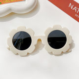 Kids Baby Round Flower Sunglasses Shades Glasses UV400 Eyewear