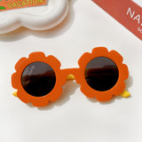 Kids Baby Round Flower Sunglasses Shades Glasses UV400 Eyewear