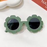 Kids Baby Round Flower Sunglasses Shades Glasses UV400 Eyewear