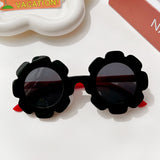 Kids Baby Round Flower Sunglasses Shades Glasses UV400 Eyewear