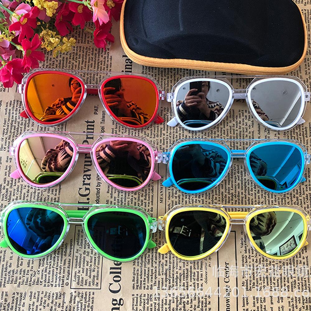 Kids Girls Sunglasses Personalized Cool UV Protection Eyeglasses