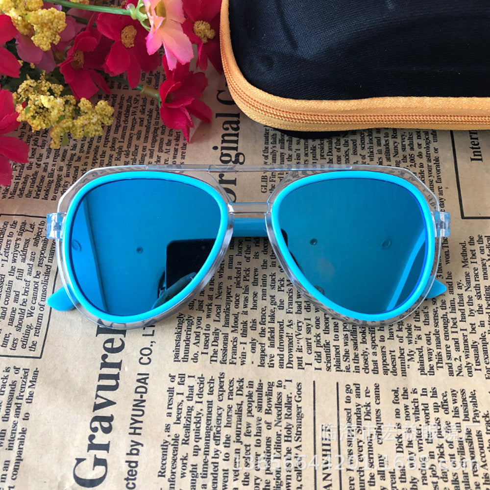 Kids Girls Sunglasses Personalized Cool UV Protection Eyeglasses