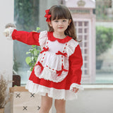 Girls Alice Princess Lotia Spain Boutique Princess Cotton Dresses
