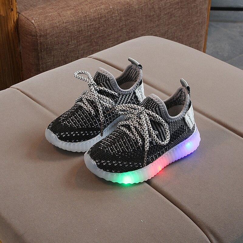 Boy Girl New Sport Led For Sneakers Shoes