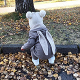 Baby Rompers Spring Autumn Cute Cartoon Rabbit Infant Jumpers Outfits