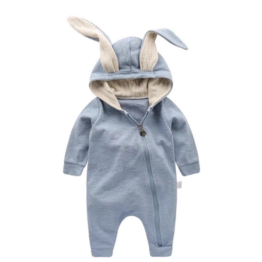 Baby Rompers Spring Autumn Cute Cartoon Rabbit Infant Jumpers Outfits