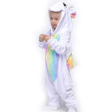 Kids Boy Girl Unicorn Pajamas Sleepwear Funny Jumpsuit
