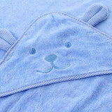 Kids Cotton Towel Hooded Towel Blanket Bath Poncho Spa Bathrobe - honeylives