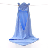 Kids Cotton Towel Hooded Towel Blanket Bath Poncho Spa Bathrobe - honeylives