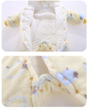Winter Baby Newborn Climbing Thickened Romper