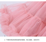 Kid Baby Girls Performance Princess Gauze Pompous Skirts