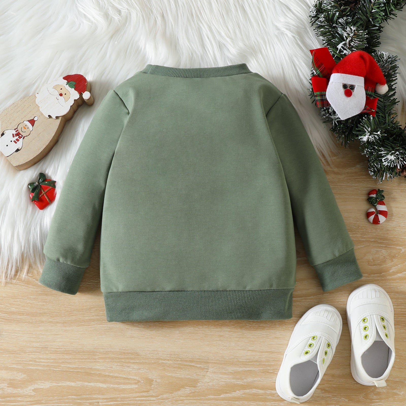 Kid Baby Boy Girl Christmas Autumn Printed Sweatshirts