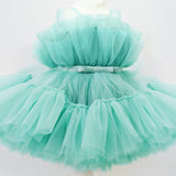 Kid Girl Summer Sleeveless Gauze Bow Princess Dresses