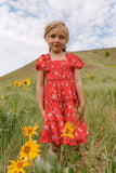 Family Matching Parent-child Sweet Leisure Holiday Dresses