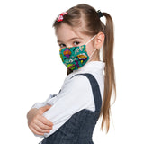 Kid Disposable Cartoon Series Spiny  Non-woven Fabric Three Layers Masks 10 Pcs