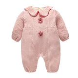 Baby Girl Onesie Little Princess Velvet Thickened Climbing Rompers