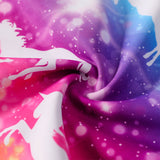 Kid Girls Middle Sunscreen Swimsuit Long-sleeved One-piece Swimwear