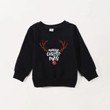 Family Matching Fashion Long-sleeved Crew Neck Shirts