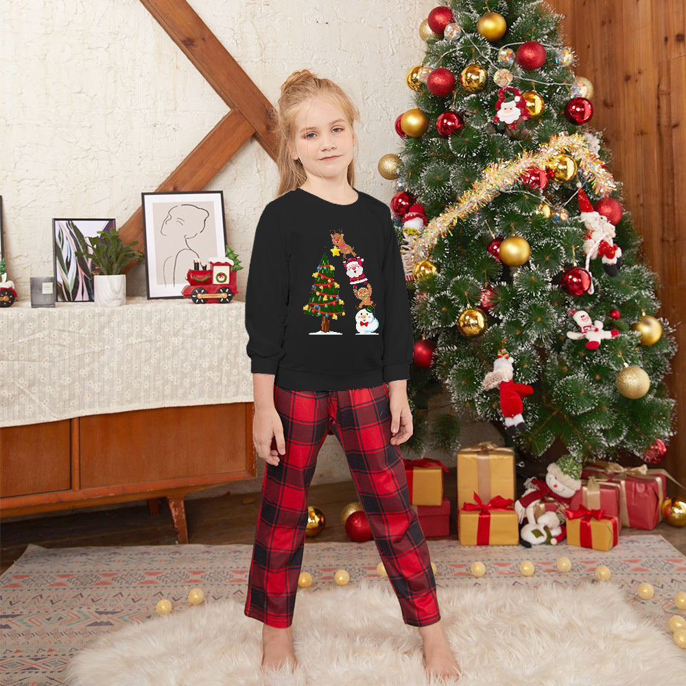 Family Matching Christmas Sets Loungewear Home Wear Pajamas