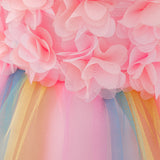 Kid Baby Girl Birthday Princess Wedding Dress