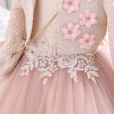 Kid Girl Princess Dress Pomfret Piano Performance Dress