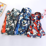 Kid Boys Autumn Windbreaker Storm Jacket Three In One Coat