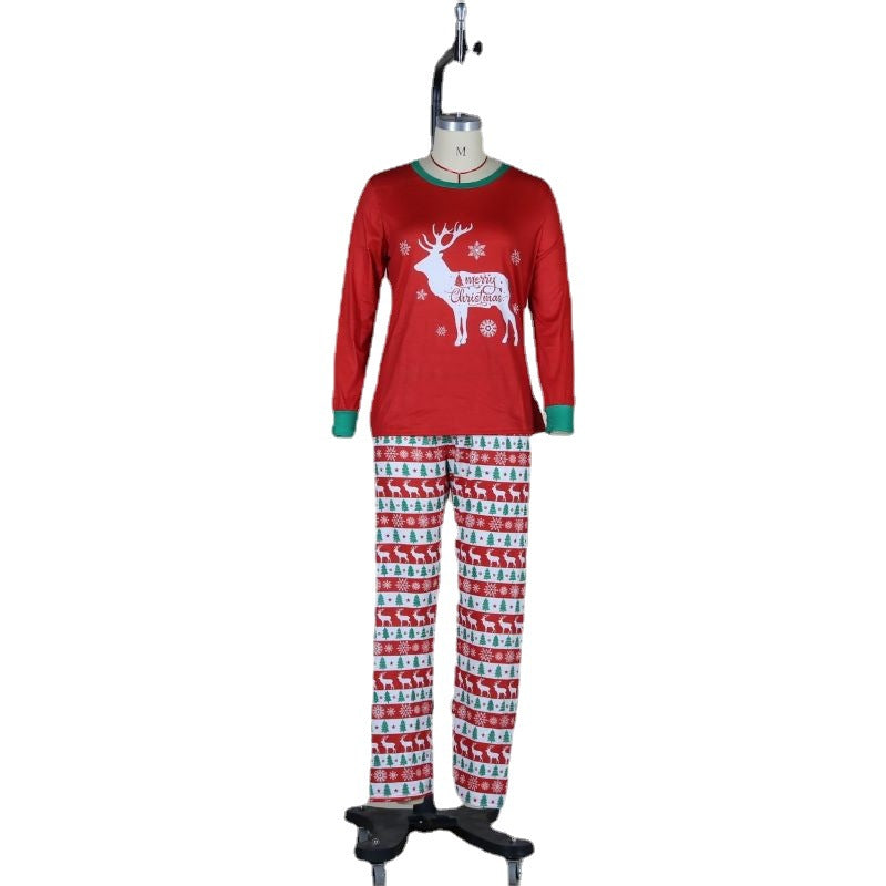 Family Parent-child Outfit Christmas Set Pajamas