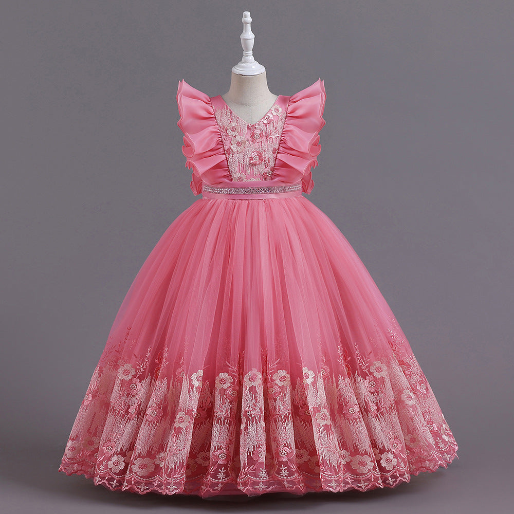 Kid Girl Princess Flower Dresses
