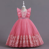 Kid Girl Princess Flower Dresses