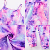 Kid Baby Girl Jumpsuit Long Suspenders Loose Pants