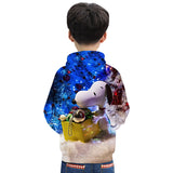 Kid Boy Girl 3D Dog Printed Fashion Hoodie