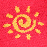 Kid Baby Girls Cardigan Explosive Round Neck Rainbow Autumn Sweaters