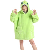 Kid Boy Girl Blanket Winter Warm Pajamas Sweater