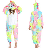 Kid Baby Girl Luminous Tianma Cartoon Animal One-piece Unicorn Pajamas