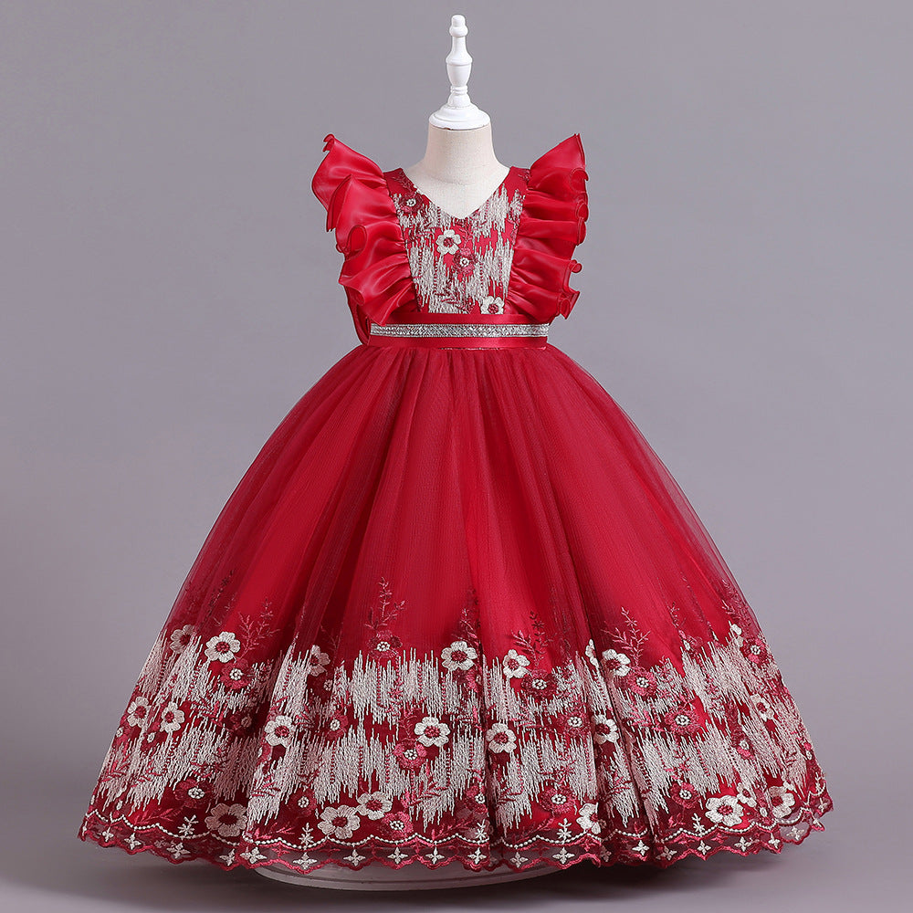 Kid Girl Princess Flower Dresses