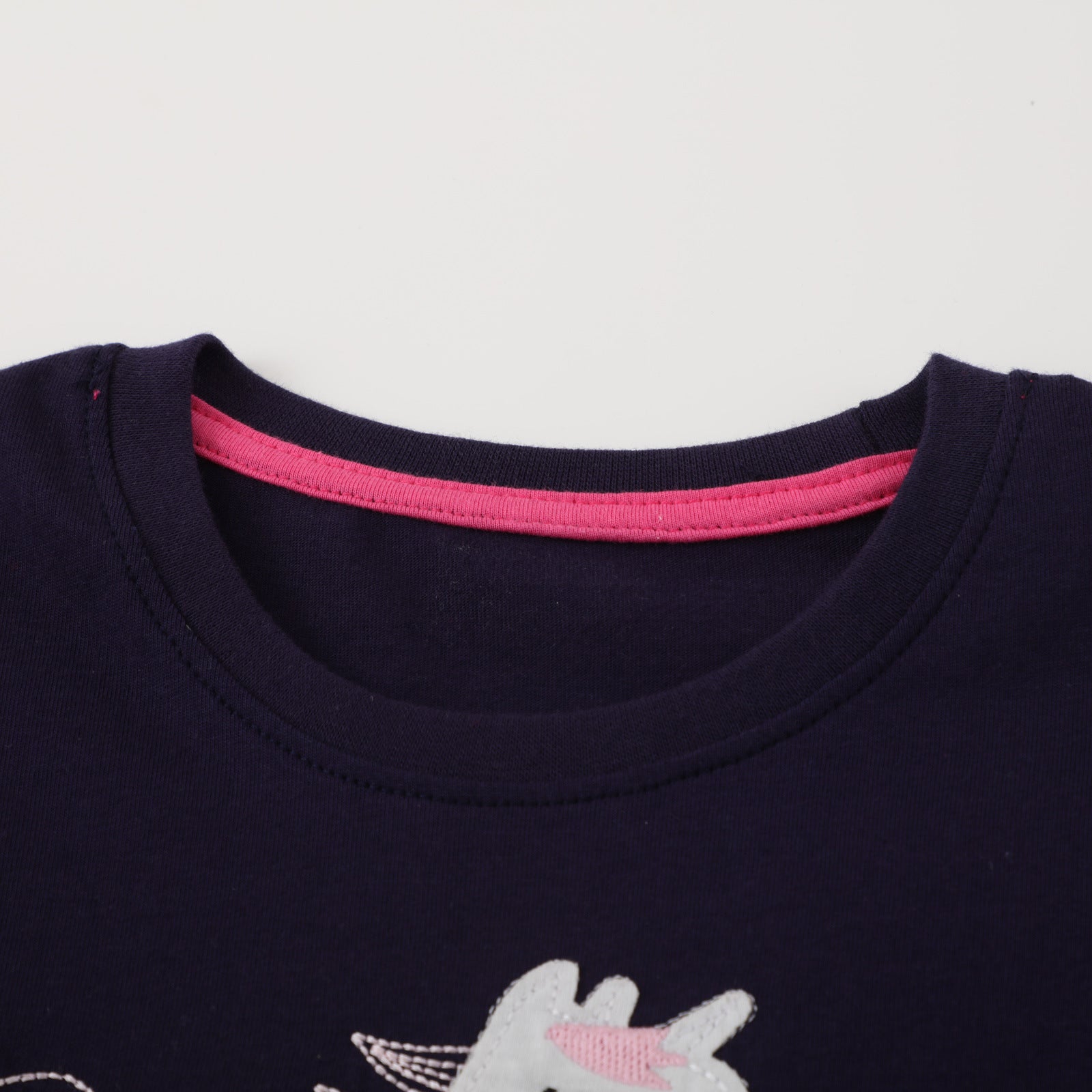 Kid Baby Girl Long Sleeved Embroidered Autumn Knitted Shirts Top
