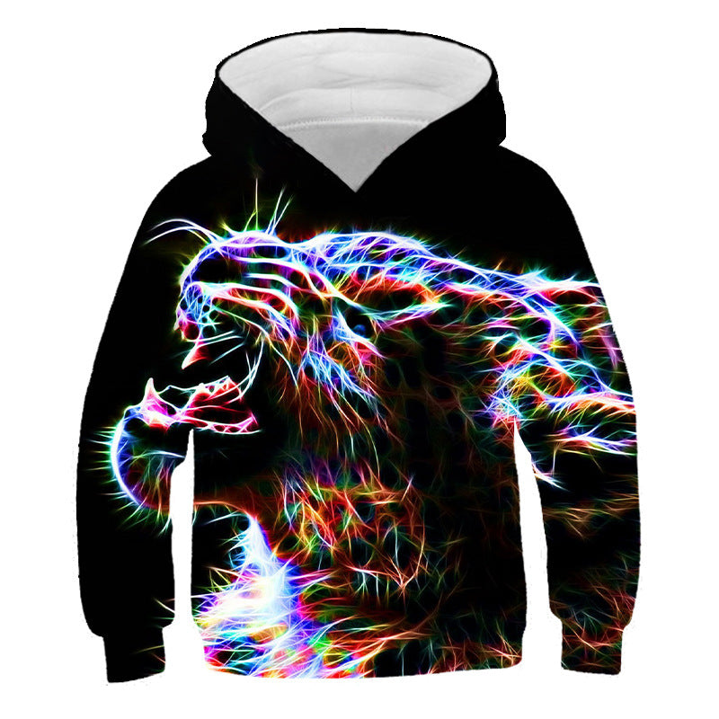 Children Kid 3D Printed Animal Hoodie