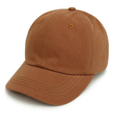 Spring Summer Kid Baby Baseball Cap Solid Color Cotton Casual Adjustable Sun Hat