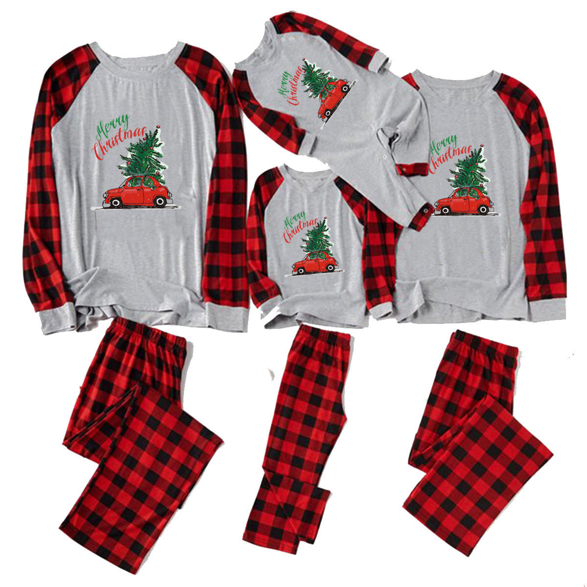 Family Matching Christmas Parent-child Pajamas